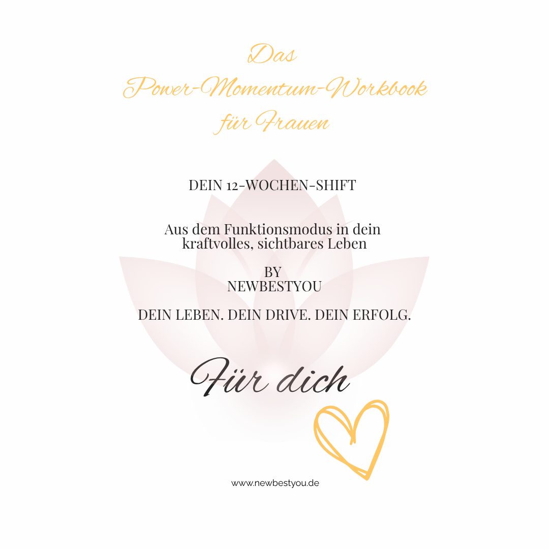 Titelbild Workbook Power-Momentum für Frauen